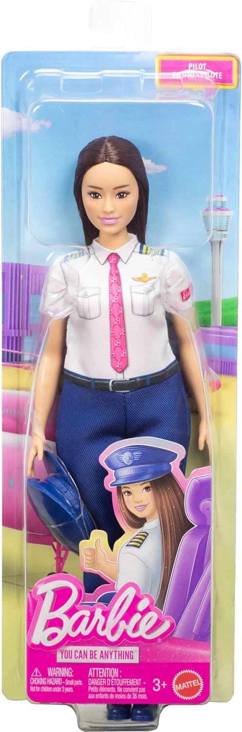 Barbie Careers Pilot Doll & Accessory,